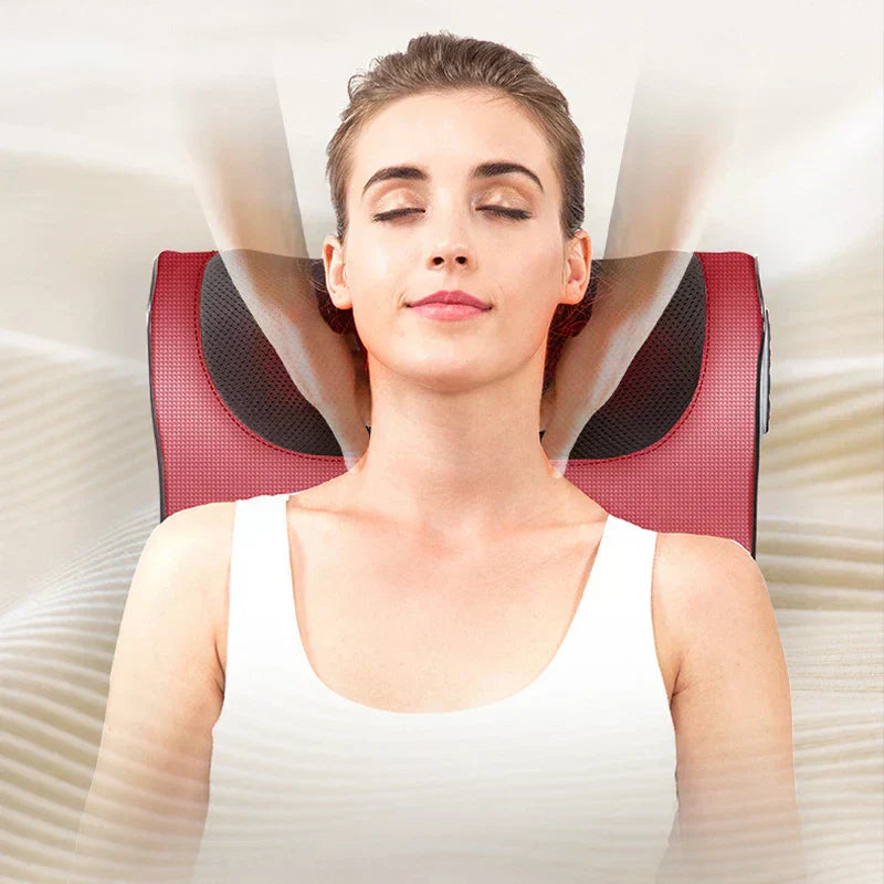 ꜱʜᴏᴘᴇᴀꜱʏ ™ Red Pillow Massager – جهاز تدليك الوسادة الحمراء