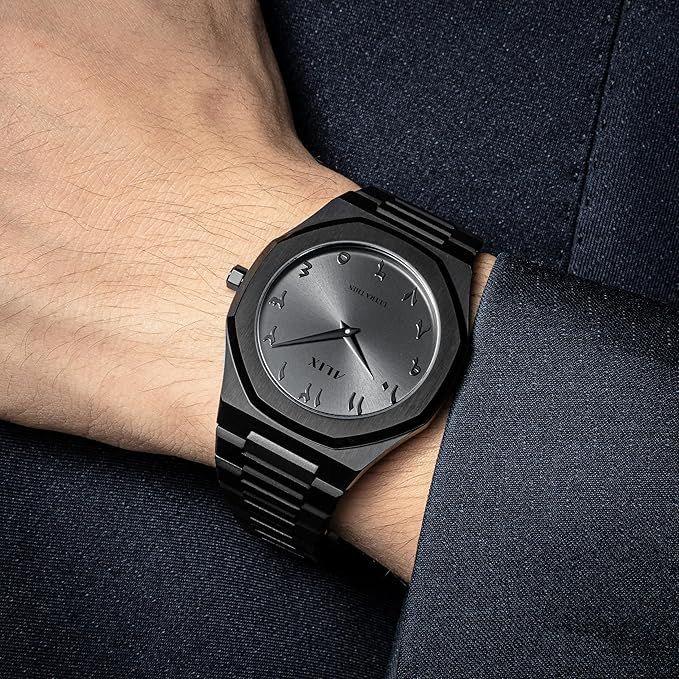 ꜱʜᴏᴘᴇᴀꜱʏ™Black Arabic Aura Watch