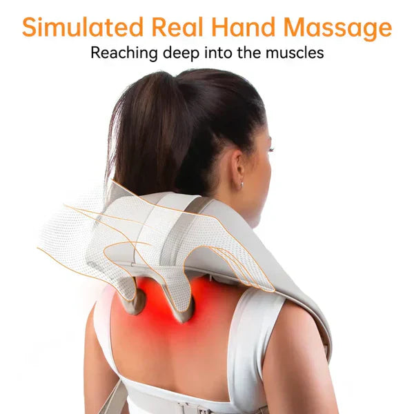 ꜱʜᴏᴘᴇᴀꜱʏ ™ Kneading Massager (Shoulder and Neck) – مدلك عجن للكتف والرقبة