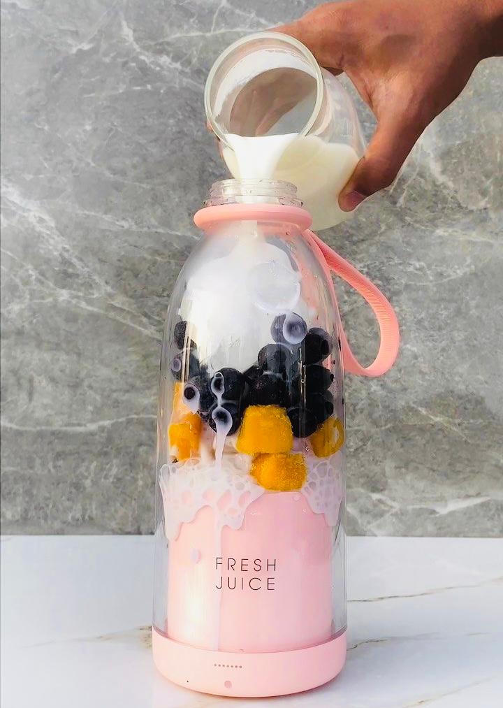 ꜱʜᴏᴘᴇᴀꜱʏ™Portable mini juicer blender