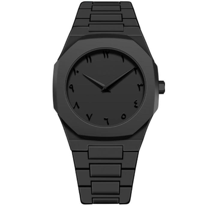 ꜱʜᴏᴘᴇᴀꜱʏ™Black Arabic Aura Watch