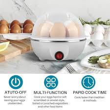 ꜱʜᴏᴘᴇᴀꜱʏ™Electric Egg Cooker 7 Eggs Steamer