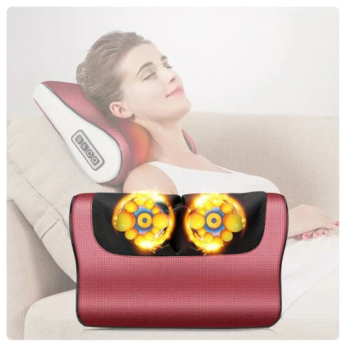 ꜱʜᴏᴘᴇᴀꜱʏ ™ Red Pillow Massager – جهاز تدليك الوسادة الحمراء