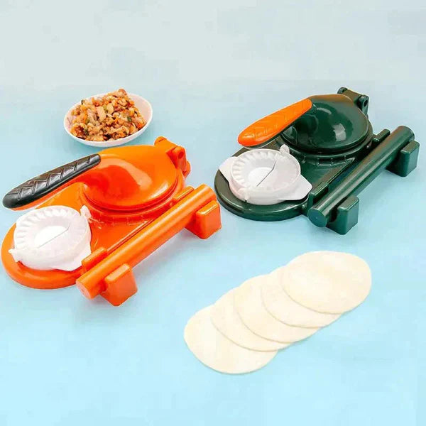 ꜱʜᴏᴘᴇᴀꜱʏ™2 in 1 Multifunctional Samosa & Dumpling Maker