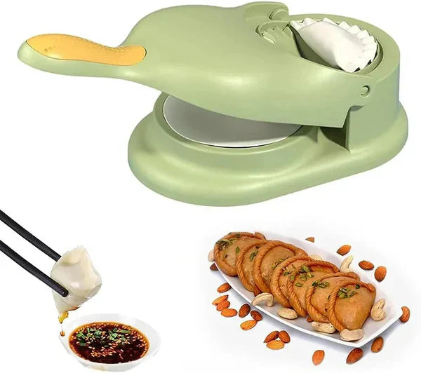 ꜱʜᴏᴘᴇᴀꜱʏ™2 in 1 Multifunctional Samosa & Dumpling Maker