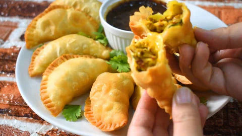 ꜱʜᴏᴘᴇᴀꜱʏ™2 in 1 Multifunctional Samosa & Dumpling Maker